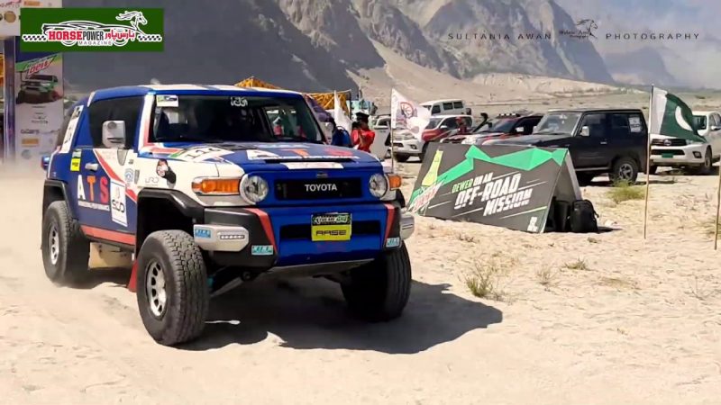 Mir Nadir Magsi Skardu Rally 2019 ( sarfranga desert ) | FJ Cruiser